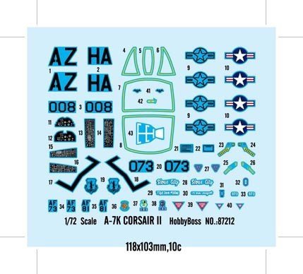 Hobby Boss 87212 A-7K CORSAIR II (1:72)