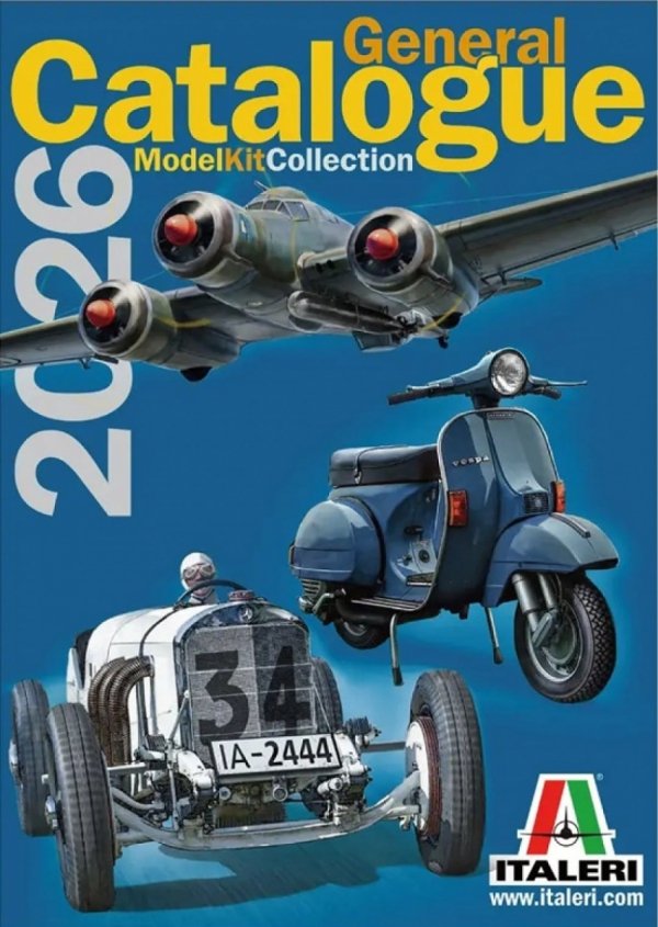 Italeri IK2026 General Catalogue Model Kit Collection / Katalog 2026