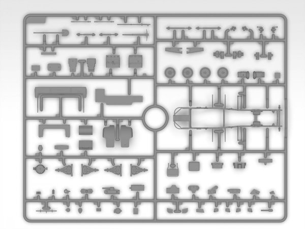 ICM 35573 Laffly (f) Typ V15T WWII German military vehicle 1/35