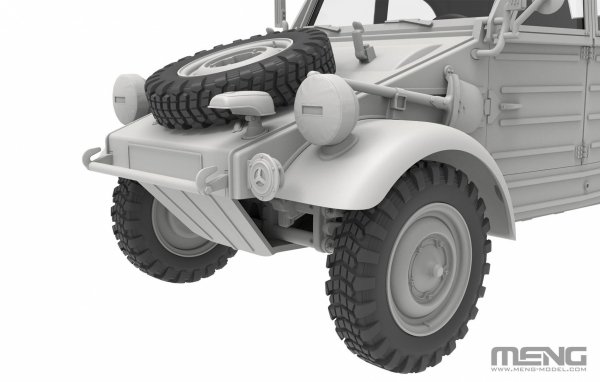 Meng Model VS-016 German Pkw.K1 Kubelwagen Type 82 (Eastern Front) 1/35