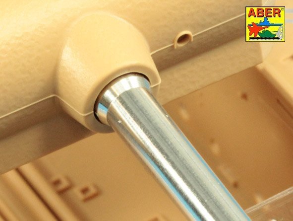 Aber 35L-246 7.5cm Barrel with Muzzle brake for Panther Ausf.G (For Rye Field Model) 1:35