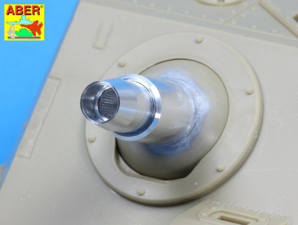 Aber 35L-123 German 15cm StuH 43 Barrel for Stu.Pz. IV BRUMBAR middle/late (1:35)