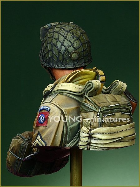 Young Miniatures YM1824 US Paratroopers 82nd Airborne Normandy 1944 1/10