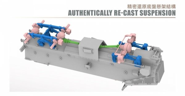 T-Model TK7360 US Buffalo 6x6 MPCV A1 - Mine Protected Clearance Vehicle 1/72