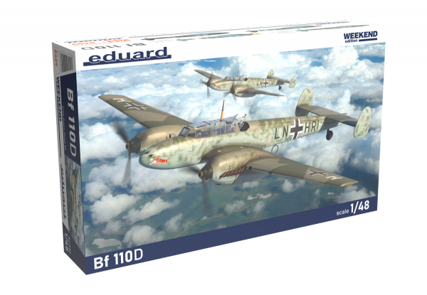 Eduard 8409 Bf 110D 1/48