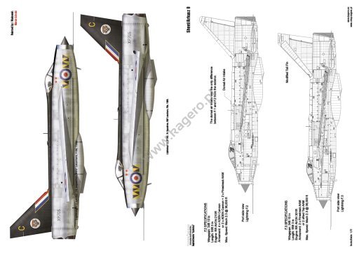 Kagero 7132 English Electric Lightning EN/PL