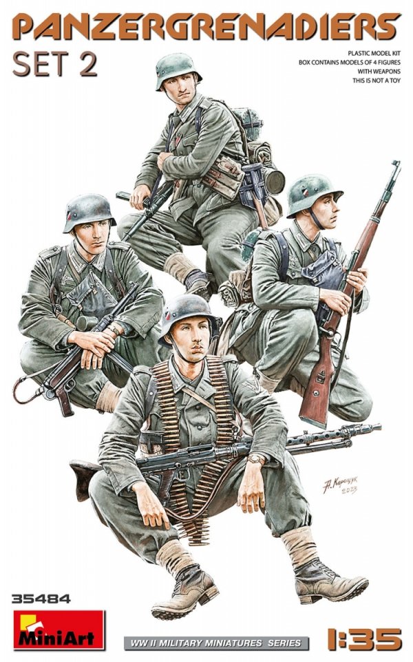 MiniArt 35484 PANZERGRENADIERS SET 2 1/35