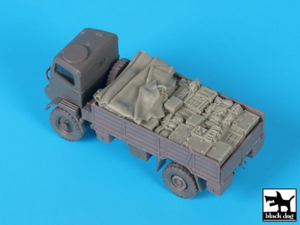 Black Dog T72096 Bedford QL accessories set for IBG Models 1/72