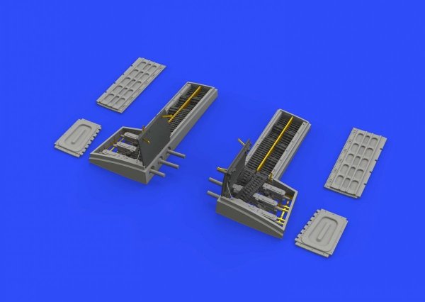 Eduard 648397 P-51D gun bays AIRFIX 1/48