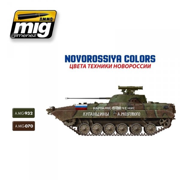 AMMO Mig of Jiminez 7126 NOVOROSSIYA COLORS