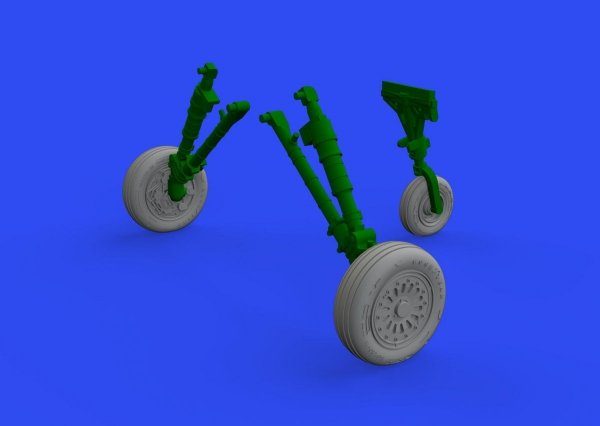Eduard 648832 F-16C wheels early KINETIC MODEL 1/48