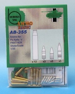 Eureka XXL AB-355 7,5 cm Ammo for Kw.K.42 (1:35)