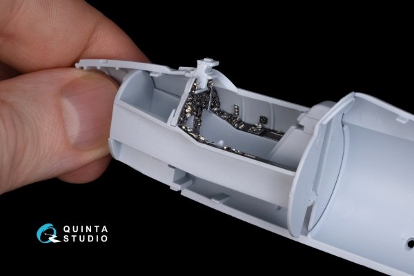 Quinta Studio QD48251 Hawker Hunter 3D-Printed &amp; coloured Interior on decal paper (Airfix) 1/48