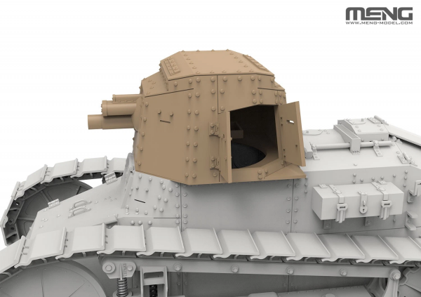 Meng Model TS-059 French FT 75 BS 1/35