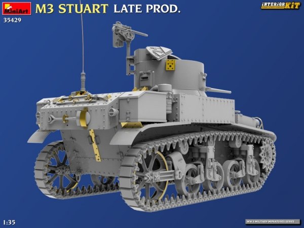 MiniArt 35429 M3 STUART LATE PROD. INTERIOR KIT 1/35