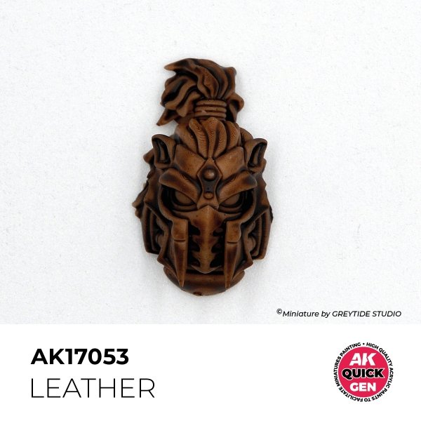 AK Interactive AK17053 LEATHER – QUICK GEN COLOR 18ml
