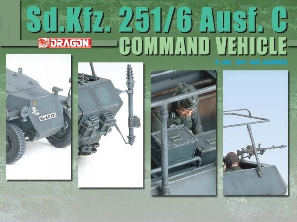 Dragon 6206 Sd.Kfz. 251/6 Ausf. C Command Vehicle (1:35)