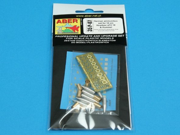 Aber 35P-07 German ammunition for sFH 18 and Hummel