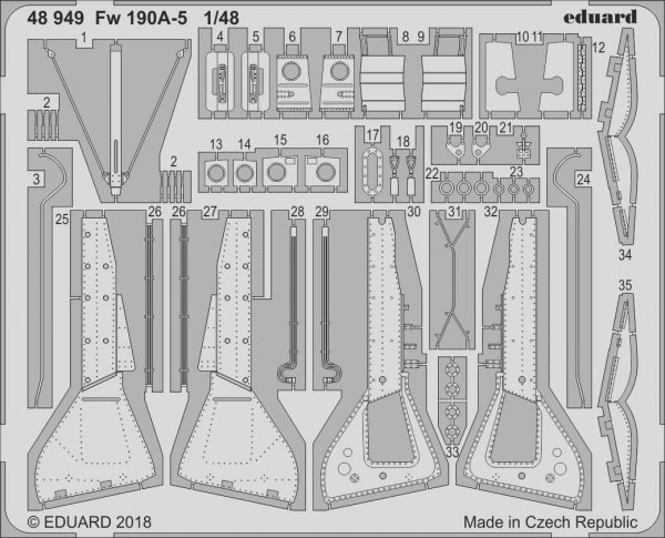 Eduard 48949 Fw 190A-5 EDUARD 1/48