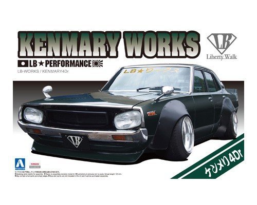Aoshima 05127 LB WALKS KEN&amp;MARY 4DR 2015 VER 1/24