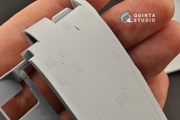 Quinta Studio QP48005 IL-2 (single seater) lights, hatches and panels (Zvezda) 1/48
