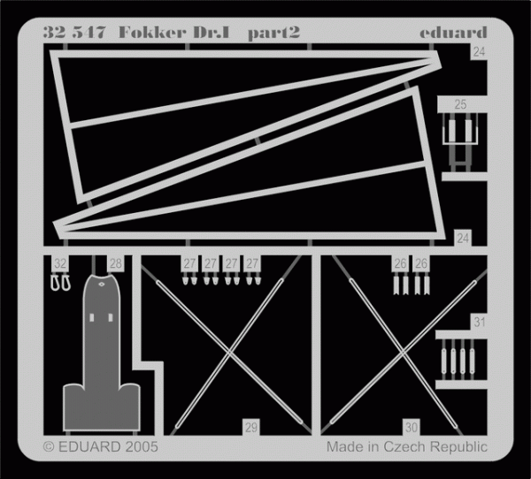 Eduard 32547 Fokker Dr. I 1/32 RODEN