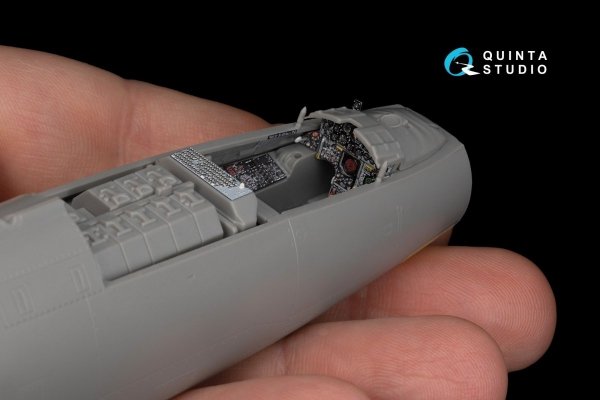 Quinta Studio QD48226 CF-104 Late 3D-Printed &amp; coloured Interior on decal paper ( Kinetic ) 1/48