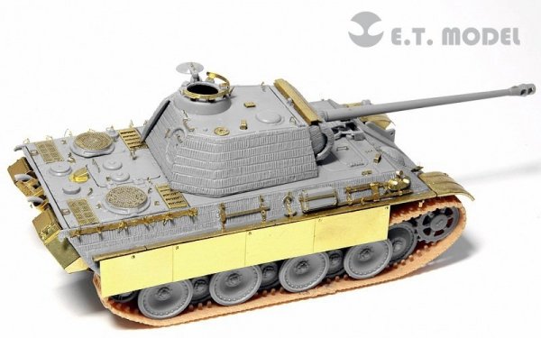 E.T. Model E72-009 WWII German Panther G For DRAGON Kit 1/72