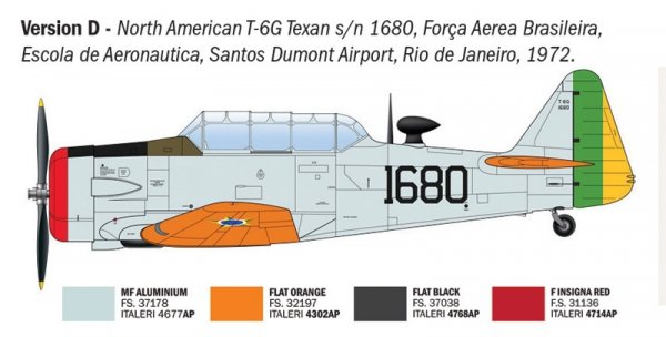Italeri 92652 T-6G Texan 1/48
