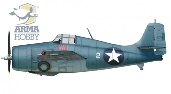 Arma Hobby 70049 Cactus Air Force F4F-4 Wildcat + P-400/P-39D Airacobra Deluxe Set 1/72