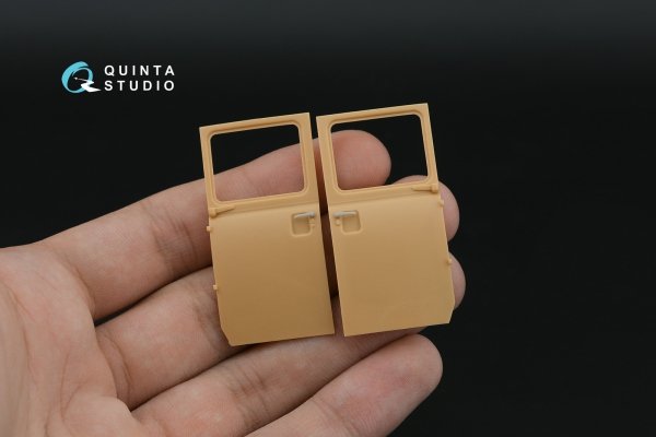 Quinta Studio QD+35161 KrAZ-6322 3D-Printed &amp; coloured Interior on decal paper (HobbyBoss) (with 3D-printed resin parts) 1/35