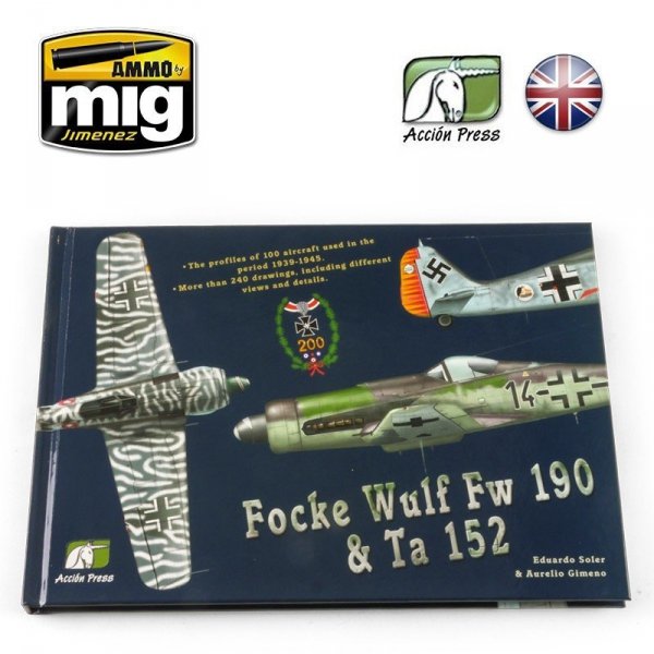 AMMO of Mig Jimenez EURO0020 FOCKE WULF FW 190 &amp; TA 152 (English)