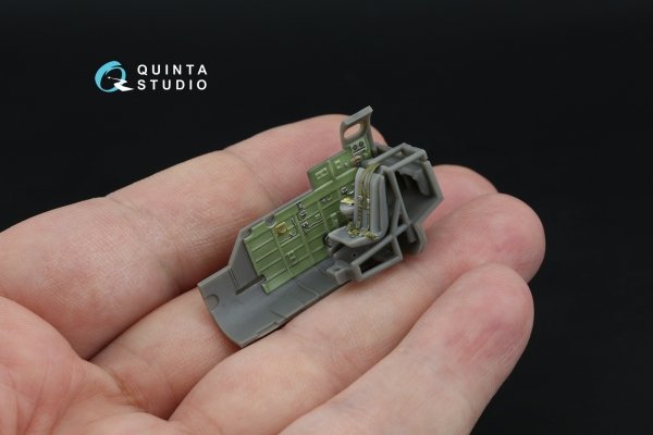 Quinta Studio QD72211 Bristol Blenheim Mk.IV 3D-Printed &amp; coloured Interior on decal paper (Airfix) 1/72