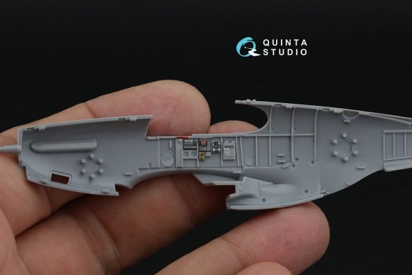 Quinta Studio QD72219 P-51B/P-51C Mustang 3D-Printed &amp; coloured Interior on decal paper (Arma Hobby) 1/72