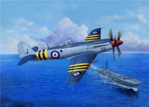 Trumpeter 02851 Supermarine Seafang F.MK.32 (1:48)