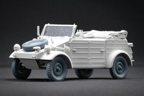 ScaleX WW 35003S Kubelwagen type 82 Sagged wheel set (for Meng, Tamiya) 1/35