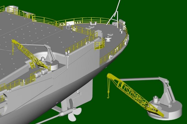 Trumpeter 05635 French Navy Helicopter Cruiser Jeanne dArc 2008 1/350