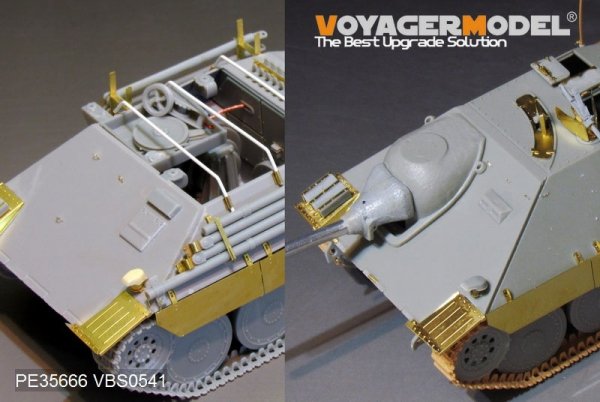 Voyager Model PE35666A WWII German Hetzer Tank Destroyer For DRAGON 6030 1/35