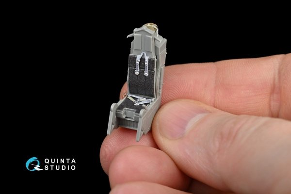 Quinta Studio QD48112 F-15I 3D-Printed &amp; coloured Interior on decal paper (for GWH kit) 1/48