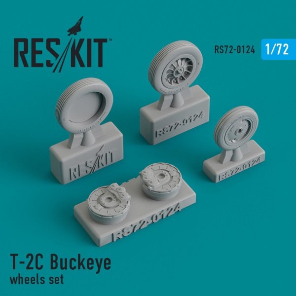 RESKIT RS72-0124 T-2C &quot;BUCKEYE&quot; WHEELS SET 1/72