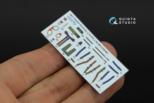 Quinta Studio QR48012 MB Mk.7 seat for F-104 family (Kinetic) 1/48