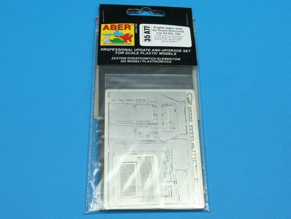 Aber 35A077 Engine upper deck for heavy armoured Car Sd. Kfz. 234 (1:35)