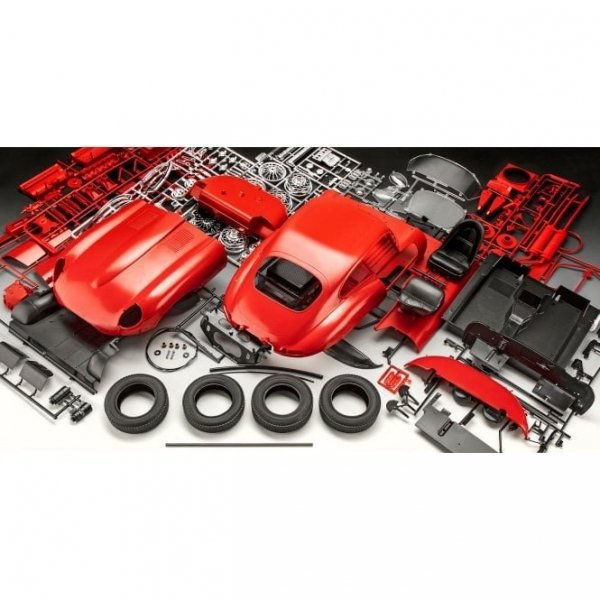 Revell 07717 Jaguar E-Type 1/8