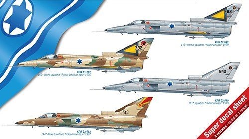 Italeri 2688 KFIR C1/C2 (1:48)