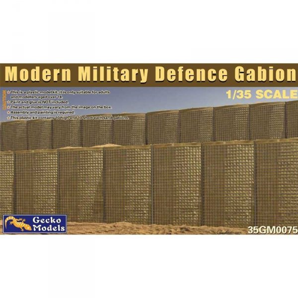 Gecko Models 35GM0075 Modern Military Sand Gabion 1/35
