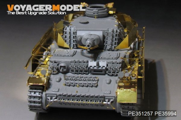 Voyager Model PE351257 WWII German Pz.Kpfw.IV Ausf.F1 LateProduction Basic For DRAGON 6957 1/35