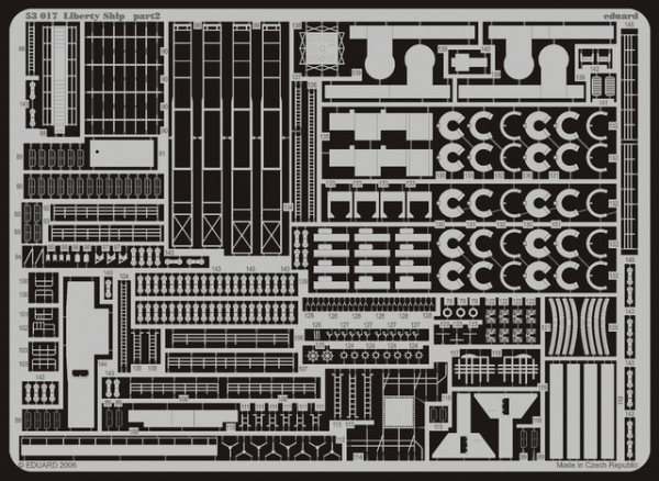 Eduard 53017 Liberty Ship 1/350 Trumpeter