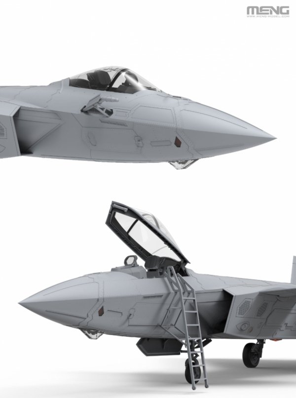 Meng LS-002 Chinese J-20 Stealth Fighter 1/48