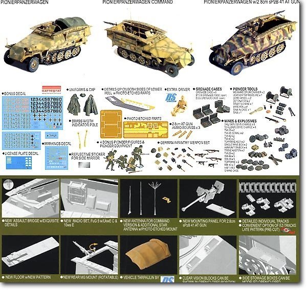 Dragon 6223 Sd.Kfz. 251/7 Ausf. D (1:35)