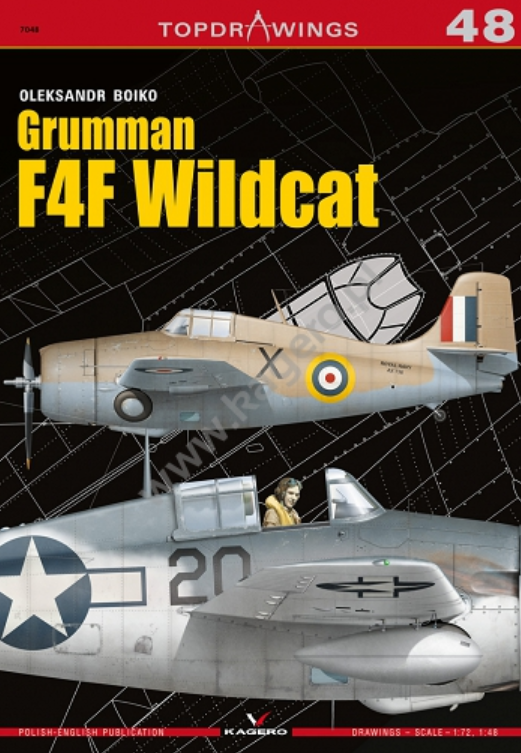 Kagero 7048 Grumman F4F Wildcat EN/PL